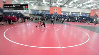 141 lbs Cons. Round 2 - Amari Payton, RIT vs Michael Manieri, Wesleyan (CT)