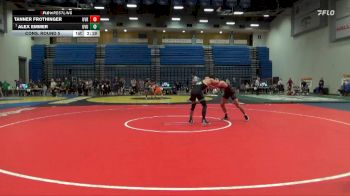 157 lbs Cons. Round 5 - Alex Emmer, Utah Valley University vs Tanner Frothinger, Brunson UVRTC