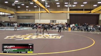 141 lbs Champ. Round 2 - Jake Alberts, Thiel College vs Malachi Harvey, Delaware Valley