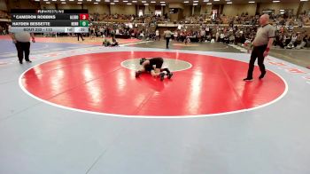 113 lbs Cons. Round 2 - Hayden Bessette, Henrietta vs Cameron Robbins, Aledo