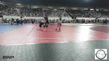 101 lbs Round Of 32 - Leanna Slack, Lawton IKE vs Lilly Cariker, Collinsville Junior High