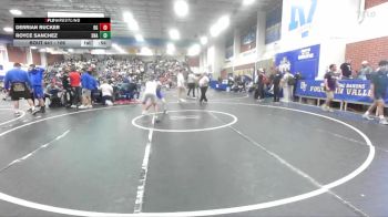 106 lbs Cons. Round 3 - Royce Sanchez, Santa Ana vs Derrian Rucker, Bishop Gorman HS