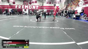 190 lbs Quarterfinal - Mason Ontiveros, John H Pitman vs Noe Cortes, San Benito