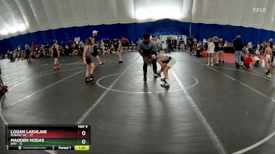 76 lbs Round 5 (6 Team) - Logan LAKHLANI, Pursuit WC vs Madden Hodas, OMP