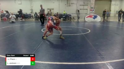 102 lbs Cons. Semi - Joshua Place, North Carolina vs Liam Jackson, Wolverine Wrestling Club