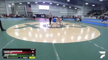 5-126 lbs Champ. Round 1 - Lucas Vannostrand, Princess Anne vs Jonah Burrus, Granby