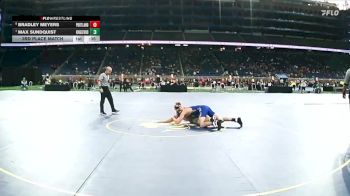 D3-175 lbs 3rd Place Match - Max Sundquist, Kingsford HS vs Bradley Meyers, Portland