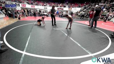 96 lbs Rr Rnd 1 - Birdie Wieden, Coweta Tiger Wrestling vs Daniel Fernandes, Lincoln Christian