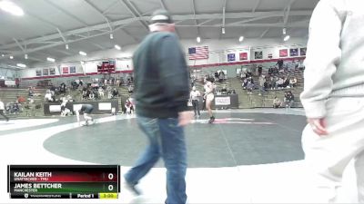 165 lbs Quarterfinal - James Bettcher, Manchester vs Kailan Keith, Unattached - TMU