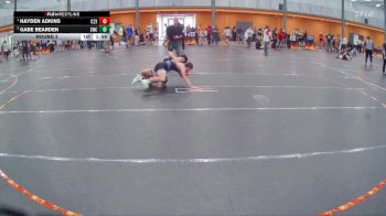 157 lbs Round 2 - Hayden Adkins, C2X vs Gabe Bearden, Storm Wrestling Center