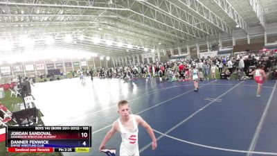 110 lbs Semifinal - Gage Southwick, Sanderson Wrestling Academy vs Max Wood, Northside Wrestling Club