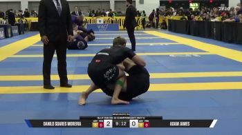 Adam James vs Danilo Soares Moreira 2026 Pan IBJJF Jiu-Jitsu No-Gi Championship