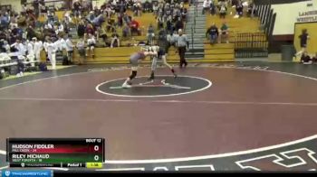 106 lbs Placement Matches (8 Team) - Riley Michaud, West Forsyth vs Hudson Fiddler, Mill Creek