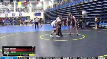 190 lbs Cons. Round 3 - Bryce Marvin, SWANTON vs Tyler O`Brien, OTSEGO