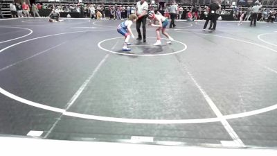 100 lbs Round Of 32 - Antonio Femmer, Rebel Wrestling Club vs Brodee McClellan, Bulls