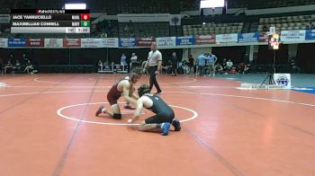 133 lbs Quarters & Wb (16 Team) - Jace Yannuciello, Muhlenberg vs Maximillian Connell, Marymount