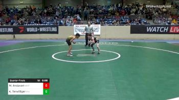 67 lbs Quarterfinal - Malaki Andaveri, Northside Wrestling Academy vs Kolten Terwilliger, Vinita Kids Wrestling