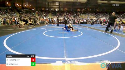 100 lbs Round Of 32 - Aiden Mehring, Smith Wrestling Academy vs Holden Miller, Miami Takedown Club