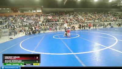 63 lbs 3rd Place Match - Shaun Gonzalez, Scrap Yard Garage Wrestling vs Vincent Welsh, Patriot Mat Club