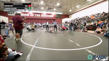 52 lbs Consolation - Kutter Gay, Blackwell Wrestling Club vs Camden Holden, Ponca City Wildcat Wrestling