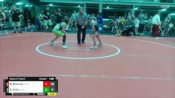 84 lbs Semis (4 Team) - Blake Kirby, Dueling Bandits vs Brooks Bowman, TNWC