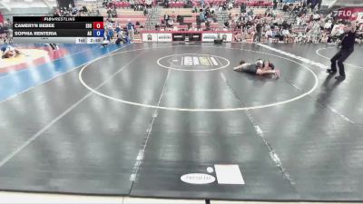 124 lbs Round 1 (12 Team) - Olivia Palmer, East Stroudsburg University vs Sophia Renteria, Adrian College