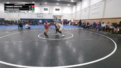 219 lbs Champ. Round 2 - Andrew Demartini, Liberty vs Preston Dixon, Junipero Serra