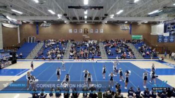 Corner Canyon High School - Corner Canyon High School [2022 Varsity Show Cheer Advanced Day 1] 2022 USA Utah Regional I