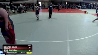215 lbs Cons. Round 3 - Kingston Beach, Centennial vs Gavin Caldwell, Staples