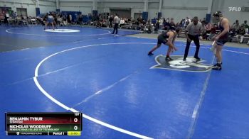 197 lbs Champ. Round 2 - Benjamin Tybur, Scranton vs Nicholas Woodruff, Pennsylvania College Of Technology