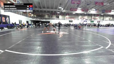 160 lbs Cons. Round 3 - Renee Miguel, Waldorf University vs Anyia Roberts, Southeast CC