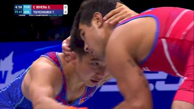 65 kg 1/4 Final - Sebastian C Rivera, Puerto Rico vs Tsogbadrakh Tseveensuren, Mongolia