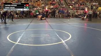 152 lbs Champ. Round 1 - Danny Sizler, West Geauga vs Hayden Stevens, Jv Warriors