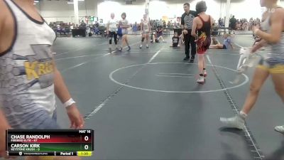 96 lbs Round 5 (6 Team) - Bradly Burch, Firebird Elite vs Julian Altiery, Keystone Krush