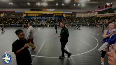 140 lbs Champ. Round 2 - Lyla Glaza, Mount Vernon vs Jammie Krah, Ankeny