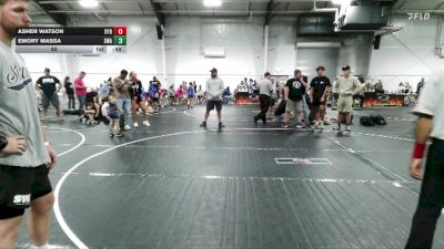 80 lbs Finals (2 Team) - Asher Watson, Backyard Brawlers vs Emory Massa, Slate Wrestling Academy