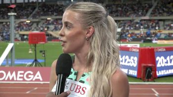 Keely Hodgkinson With A Surprising 2nd Place Finish In Lausanne Diamond League