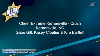 Cheer Extreme - Kernersville - Crush [2026 L6 Junior Day 1] 2026 UCA & UDA All Star Nationals