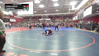 159 lbs Quarterfinal - Donald Hostler, Hoopa Valley vs Caden Keith, Heritage