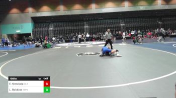 106 lbs Round Of 64 - Eli Mendoza, Gilroy vs Logan Robbins, Spanish Springs