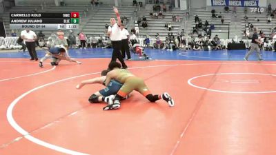 120 lbs Round Of 64 - Carmello Kolb, TNWC Big Macs - HSB vs Andrew Juliano, BlueWave - HSB