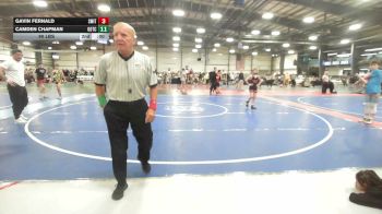 90 lbs Rr Rnd 3 - Gavin Fernald, Smittys Barn - MS vs Camden Chapman, Team Gotcha Blue - MS