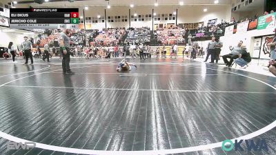 49 lbs Rr Rnd 3 - Eli Dicus, Raw Wrestling Club vs Jericho Cole, Salina Wrestling Club