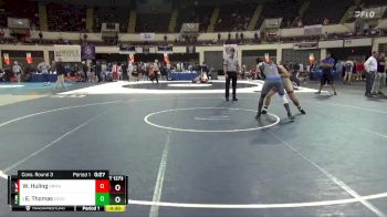 165 Elite Varsity Cons. Round 3 - Elijah Thomas, Escambia County vs Wyatt Huling, Brother Martin