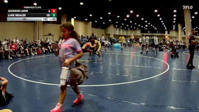 120 lbs 4th Wrestleback (32 Team) - Luke Mealer, Team Mat Clash vs Jackson Lavin, Indiana Outlaws