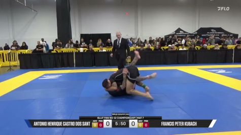 Francis Peter Kubach vs Antonio Henrique Castro Dos Sant 2026 Pan IBJJF Jiu-Jitsu No-Gi Championship