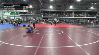 125 lbs Champ. Round 1 - Dylan McGrew, Illinois Wesleyan vs Anthony Perez, Luther