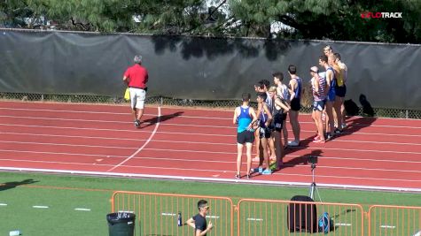 High Performance Men's 3k Steeplechase, Heat 2