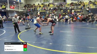 190 lbs Round Of 16 - Luke O'Korn, Unattached vs Bryson Beckstein, Greenville