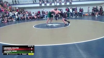 215 lbs 4th Wrestleback (16 Team) - Jackson Coulter, North Forsyth vs Jackson Locke, Creekview